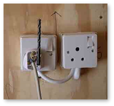 A shocking experience waiting to happen