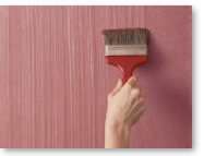 Narrow wall texture effect