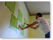 Blocks to create accent