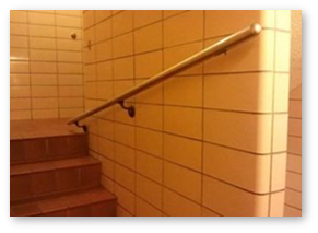 A staircase you can go up and down simultaneously